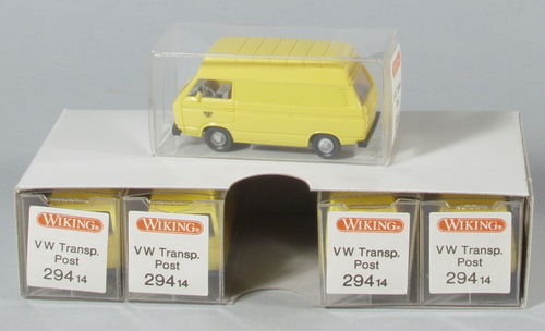 5 x Wiking 294/3 VW Transporter Postwagen T3 Österreich