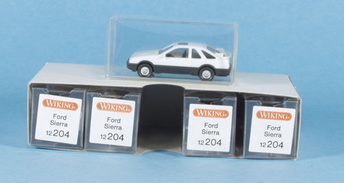 5 x Wiking 204/4 Ford Sierra XR4 weiß