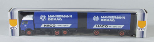 WDV MB Hängerzug "HACO Transporte Nr. 21 - Mannesmann DEMAG"